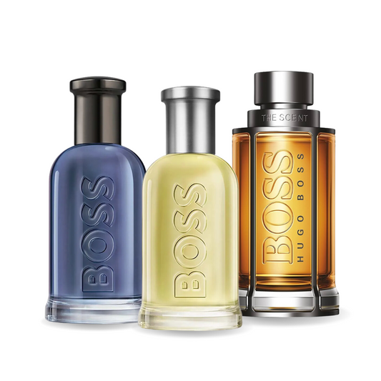 Combo di 3 profumi: Boss The Scent, Boss Bottled e Boss Bottled Infinite da 100 ml